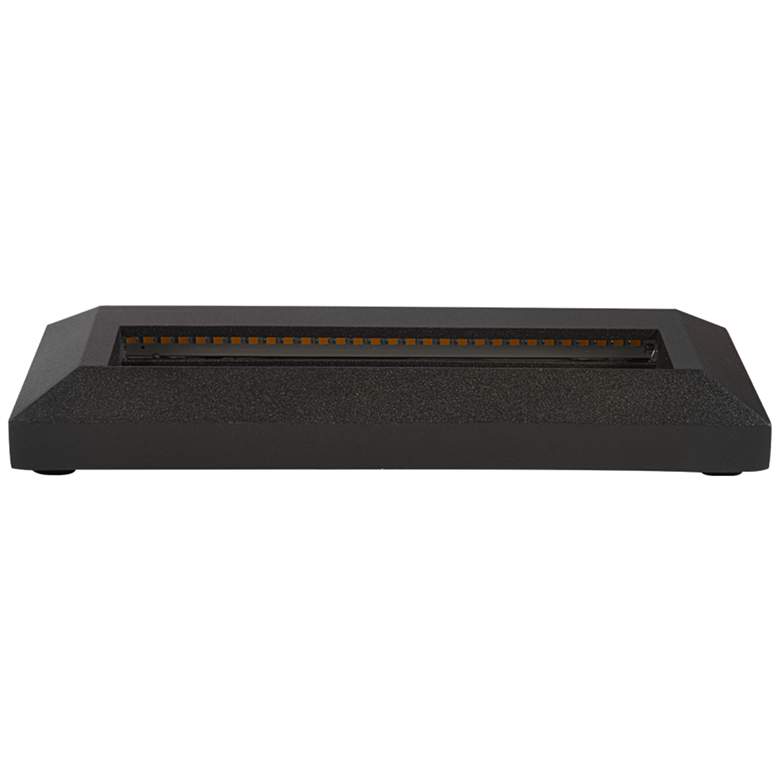 Image 6 Kullum 9" Wide Black LED Edge Step Light more views