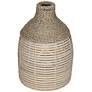 Kulshan 11 1/2" High Natural Seagrass Rattan Decorative Vase