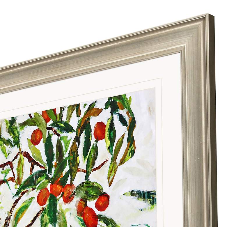 Image 2 Kumquat Tree 48 inch High Rectangular Giclee Framed Wall Art more views