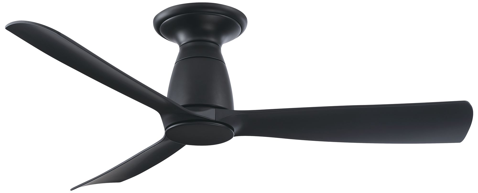 Kute 44 in Flush In/Out Smart Fan - Black Blades