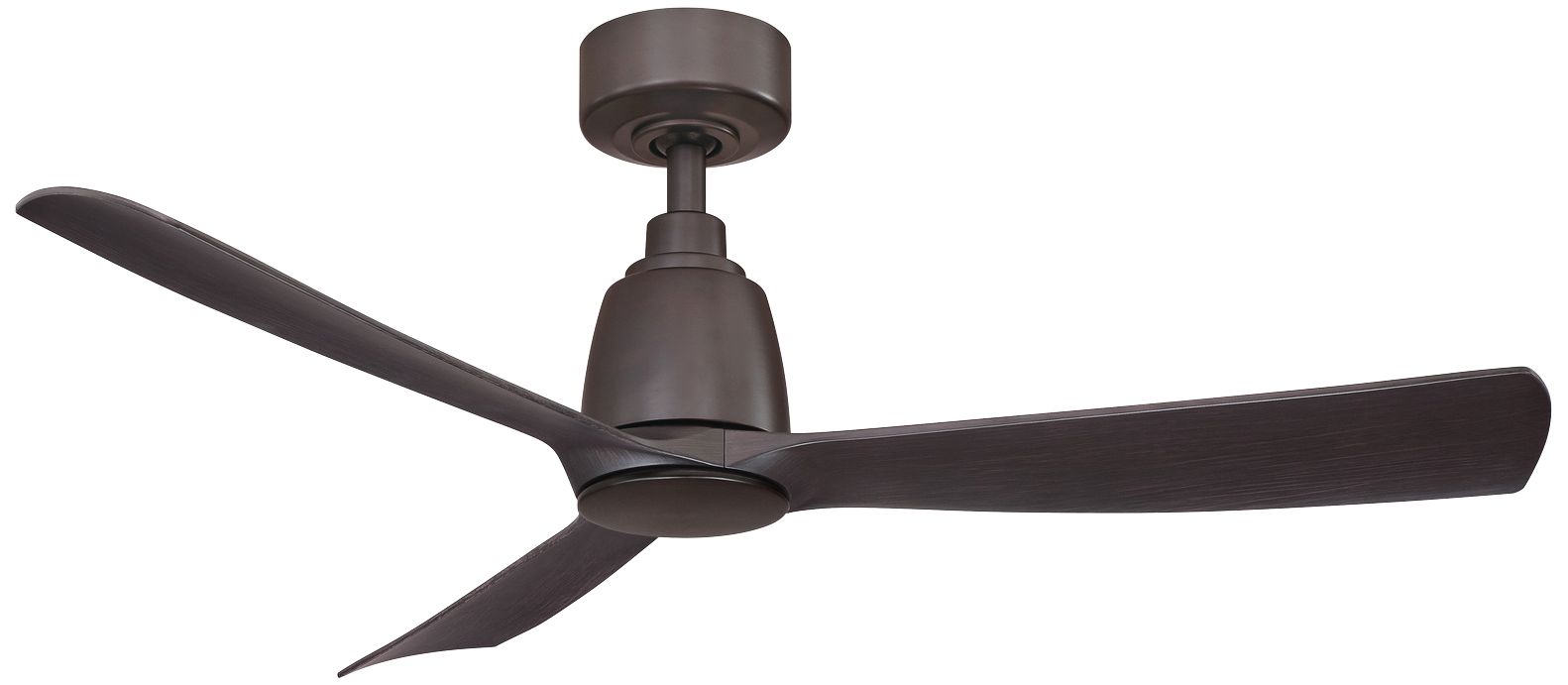 Image 2 Kute 44 in In/Out Smart Fan - Dark Bronze w/ Dark Walnut blades