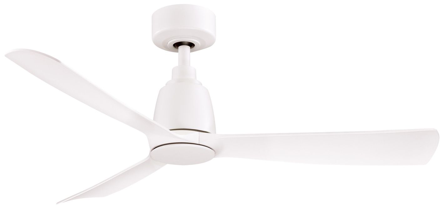 Image 2 Kute 44 in In/Out Smart Fan - Matte White Blades