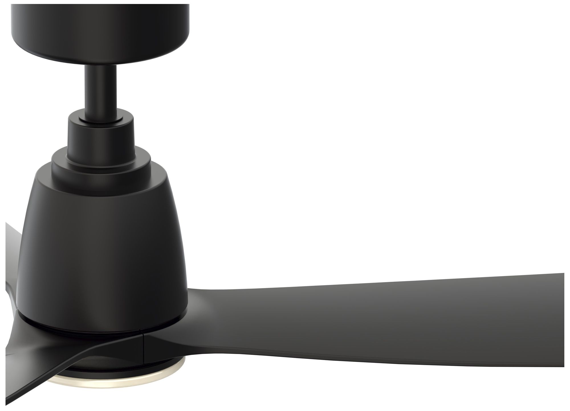 Image 4 Kute 44 in In/Out Smart Fan w/ LED CCT Lt Kit - Black Blades more views