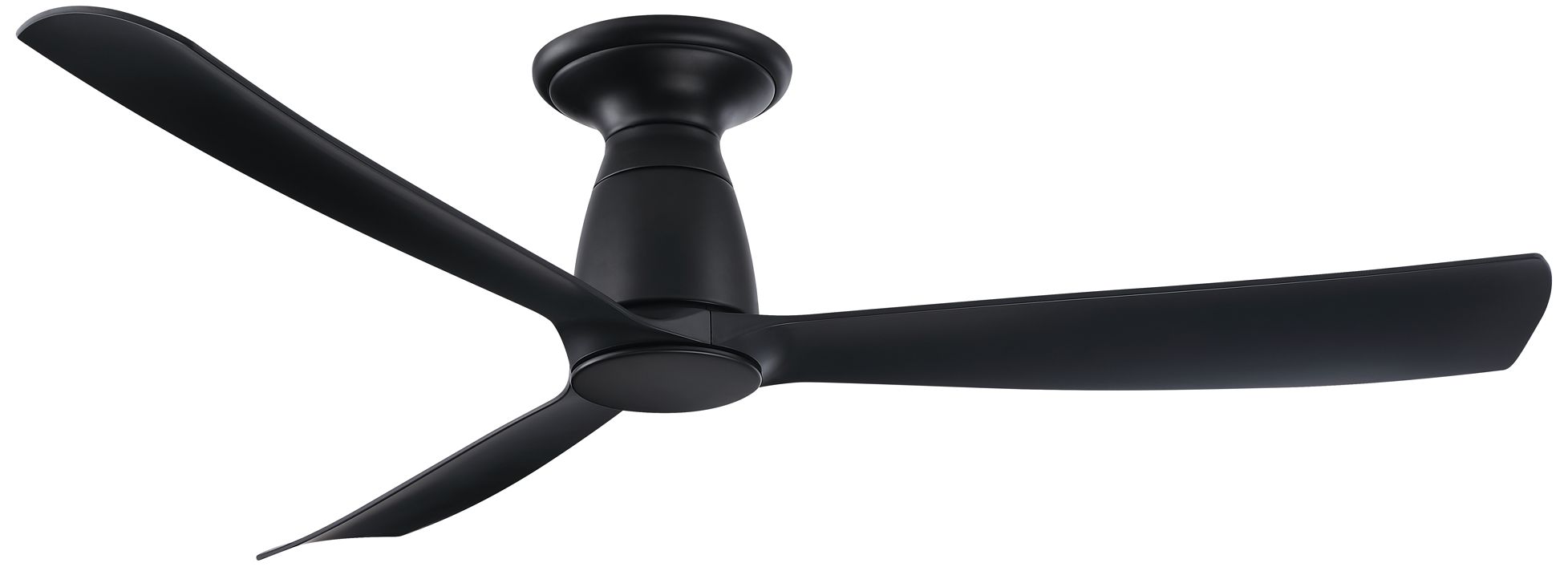 Kute 52 in Flush In/Out Smart Fan - Black Blades
