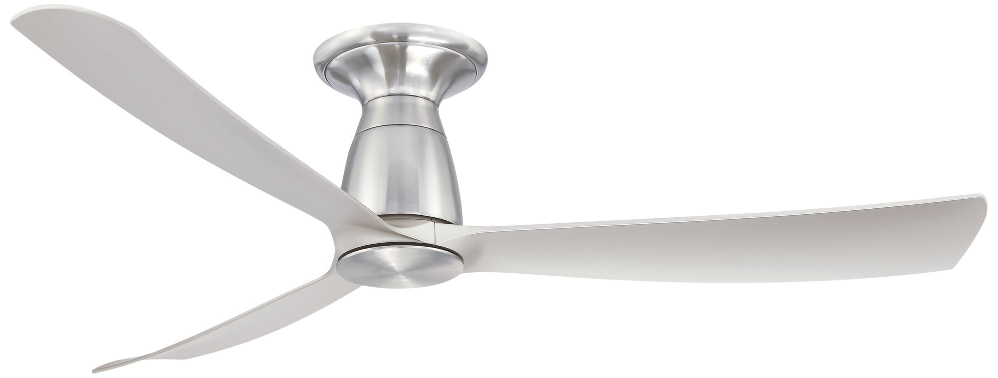 Kute 52 in Flush In/Out Smart Fan - Br. Nickel Blades