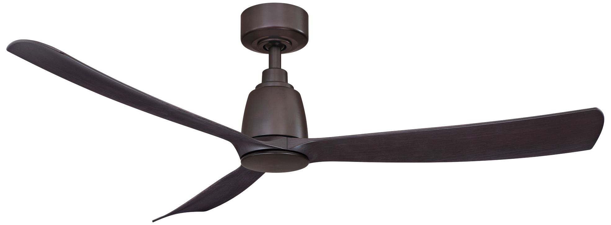 Image 2 Kute 52 in In/Out Smart Fan - Dark Bronze w/ Dark Walnut blades