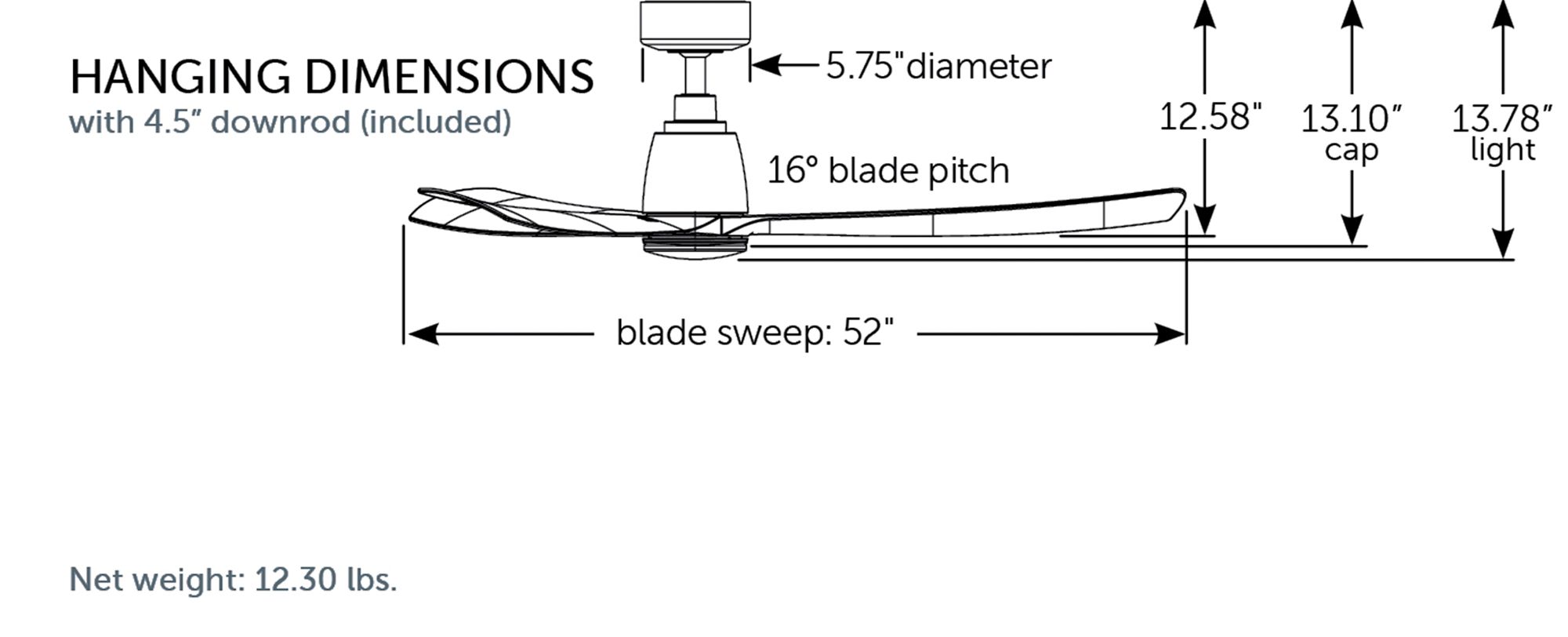 Image 4 Kute 52 in In/Out Smart Fan - Matte White Blades more views