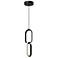 Kuzco Airen LED 15-in Black Pendant