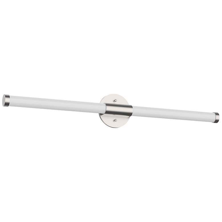 Image 1 Kuzco Akari LED 32-in Brushed Nickel Vanity Light