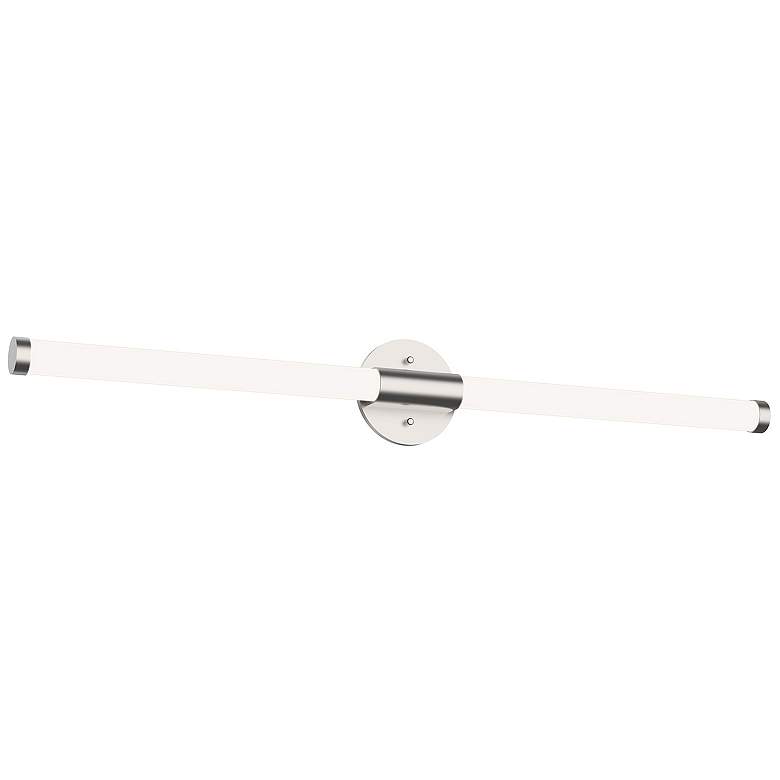Image 2 Kuzco Akari LED 36-in Brushed Nickel Vanity Light more views