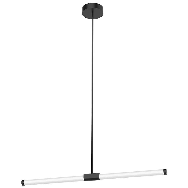 Image 1 Kuzco Akari LED 37-in Black Linear Pendant