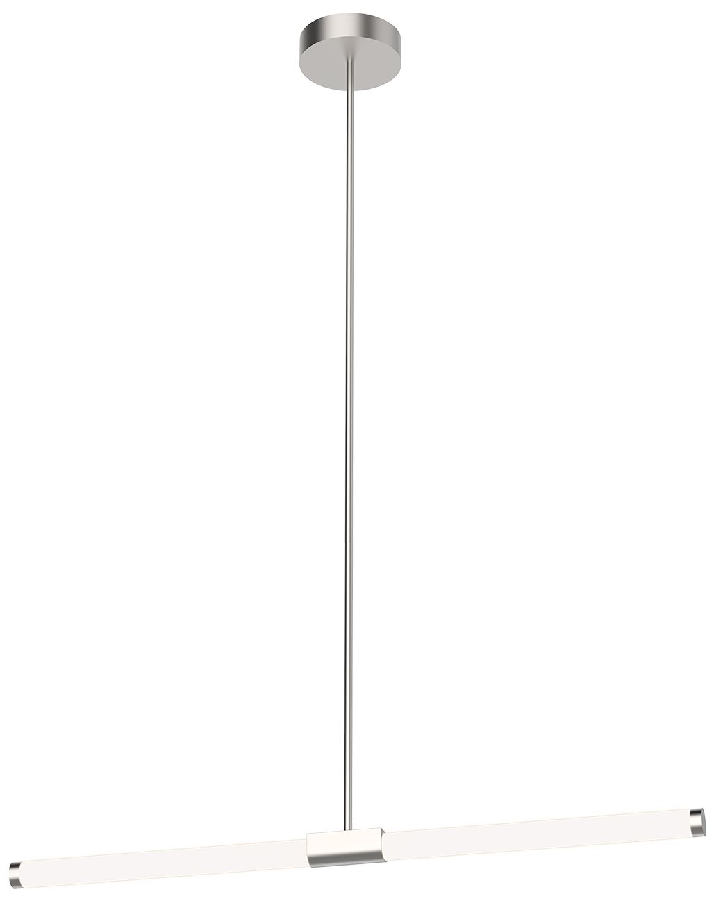 Image 3 Kuzco Akari LED 37-in Brushed Nickel Linear Pendant more views