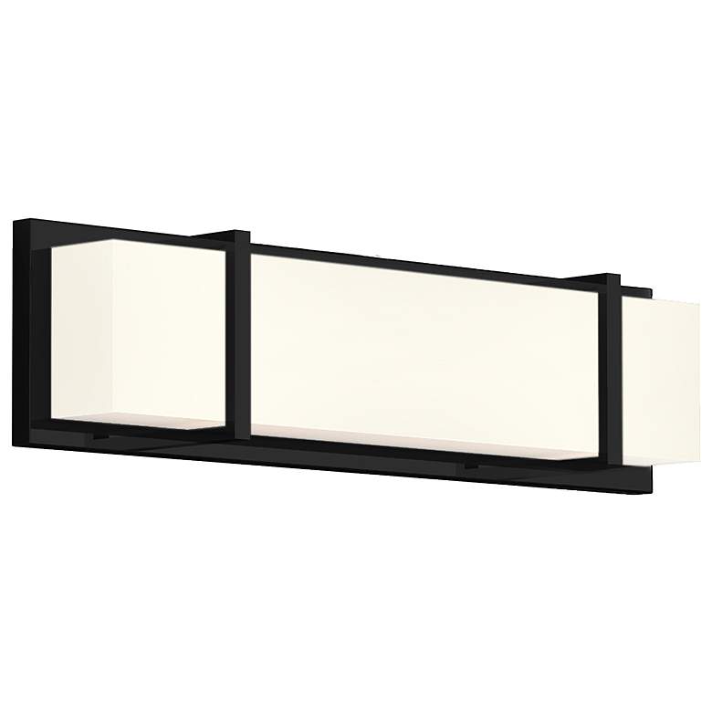 Image 1 Kuzco Alberni LED 20-in Black Vanity Light