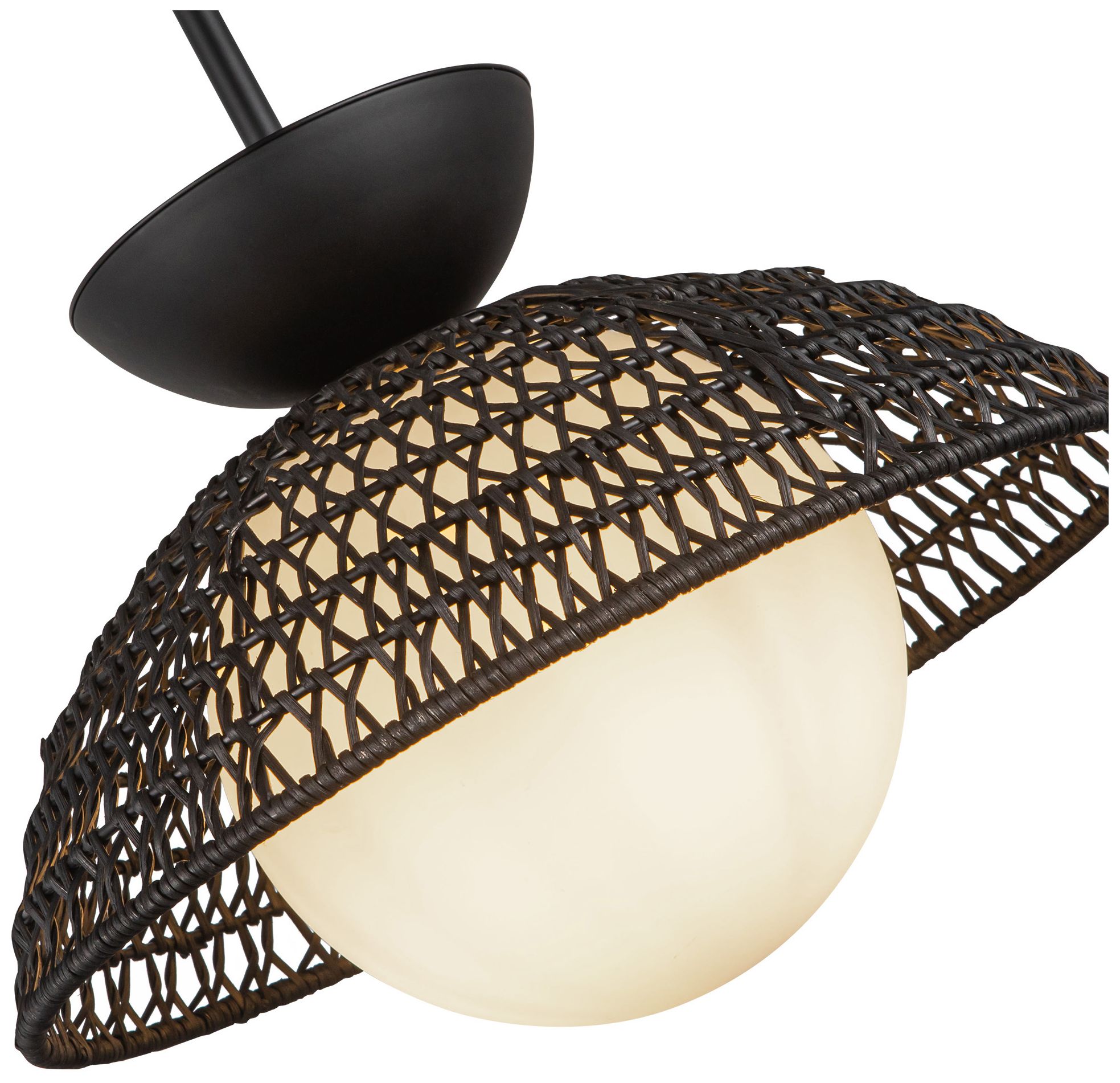 Image 5 Kuzco Alora Mood Perth 14 3/4" Matte Black Coastal Modern Pendant more views