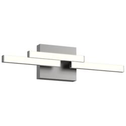 Kuzco Anello Minor LED 18-in Brushed Nickel Vanity Light
