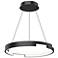 Kuzco Anello Minor LED 19-in Black Pendant
