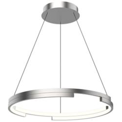 Kuzco Anello Minor LED 24-in Brushed Nickel Pendant