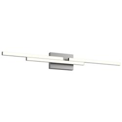 Kuzco Anello Minor LED 38-in Brushed Nickel Vanity Light