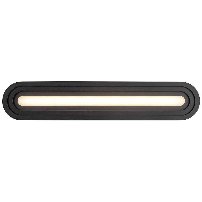 Image 1 Kuzco Arco LED 24-in Black Vanity Light
