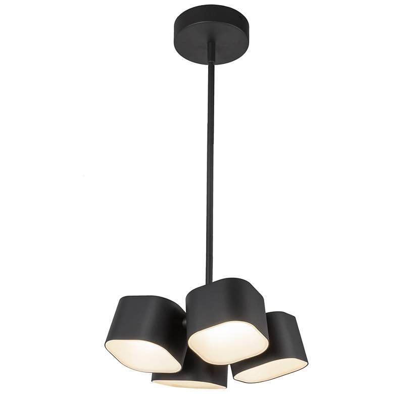 Image 1 Kuzco Arena LED 11-in Black Pendant