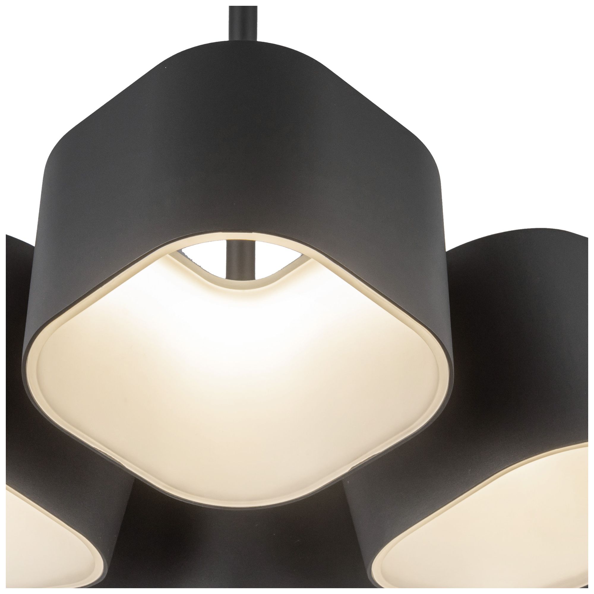 Image 6 Kuzco Arena LED 11-in Black Pendant more views
