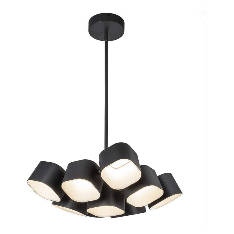 Image 1 Kuzco Arena LED 18-in Black LED Chandelier