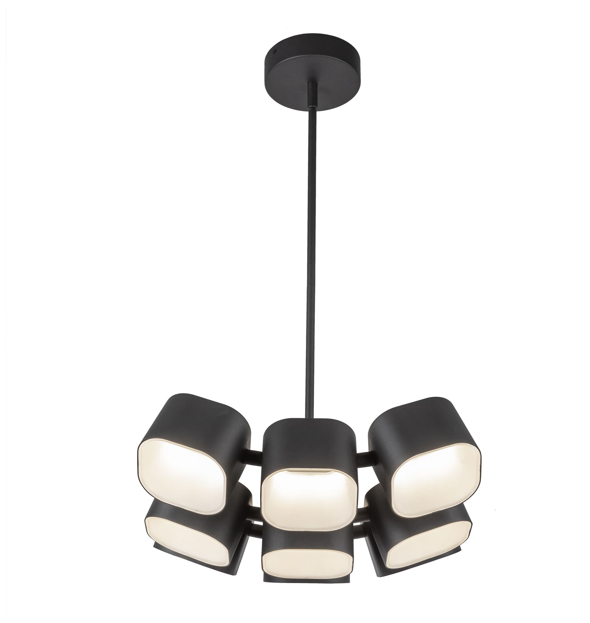 Image 4 Kuzco Arena LED 18-in Black LED Chandelier more views