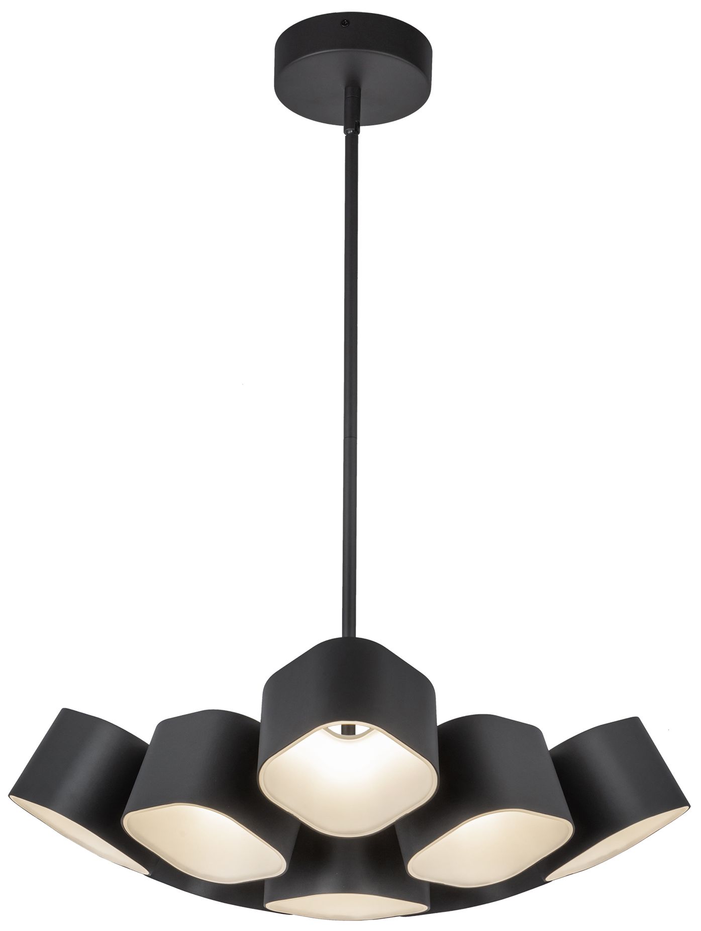 Image 5 Kuzco Arena LED 18-in Black LED Chandelier more views