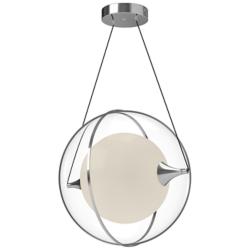Kuzco Aries LED 16-in Chrome Pendant