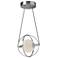 Kuzco Aries LED 8-in Chrome Pendant