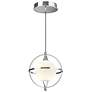 3_Kuzco Aries LED 8-in Chrome Pendant more views
