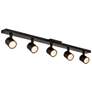4_Kuzco Arnold LED 5-Head Black Track Light more views