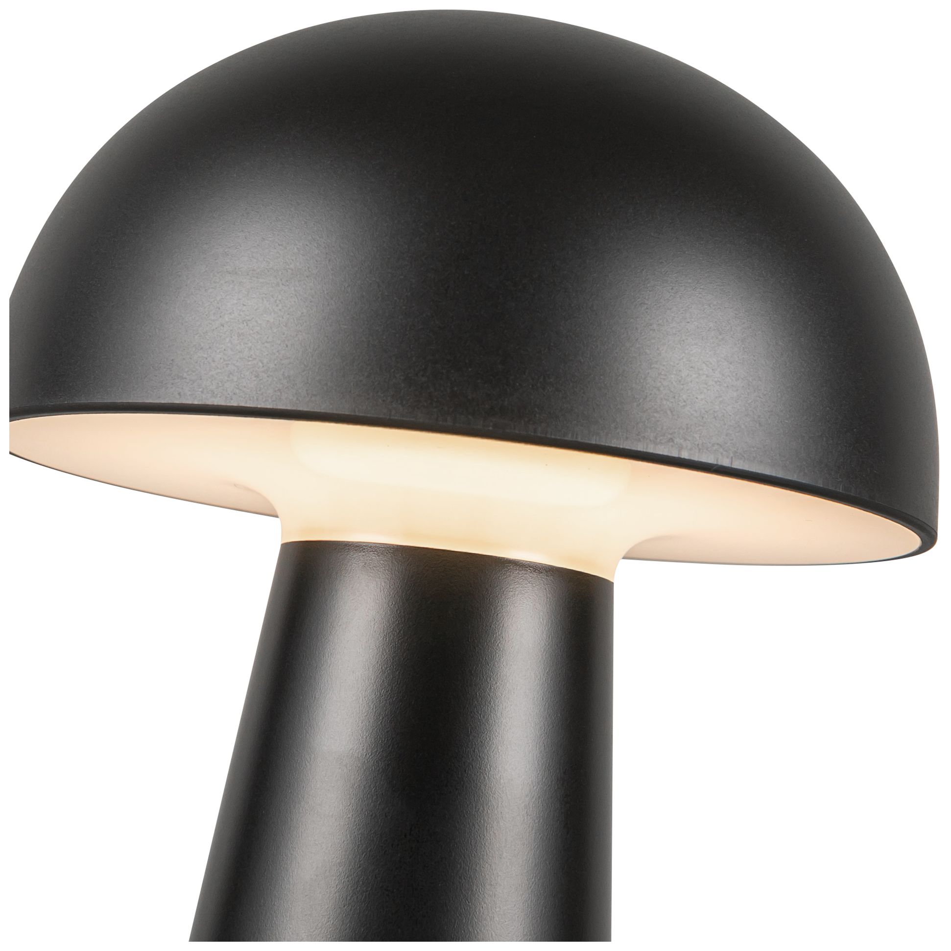 Image 3 Kuzco Asher LED 5-in Black LED Table Lamp more views