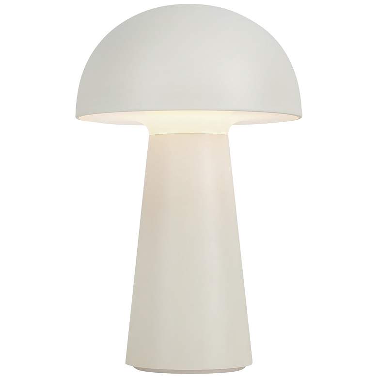 Image 1 Kuzco Asher LED 5-in Cream LED Table Lamp