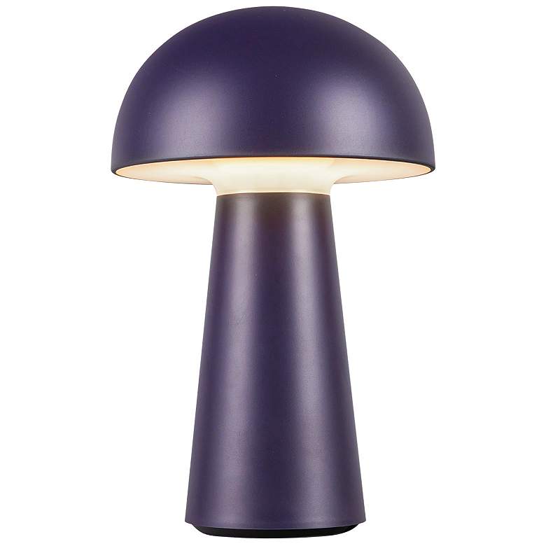 Image 1 Kuzco Asher LED 5-in Navy Blue LED Table Lamp