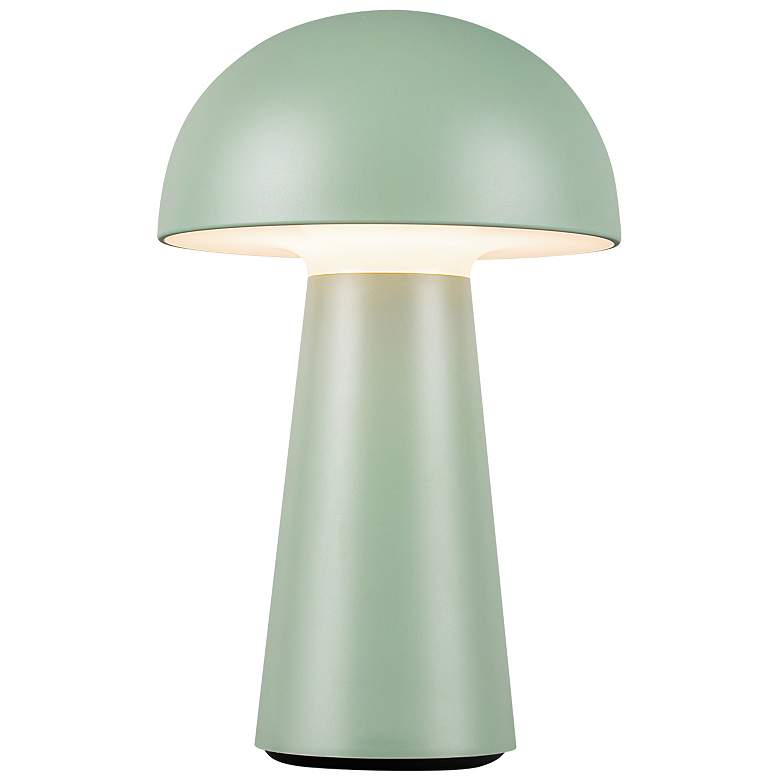 Image 1 Kuzco Asher LED 5-in Sage Green LED Table Lamp