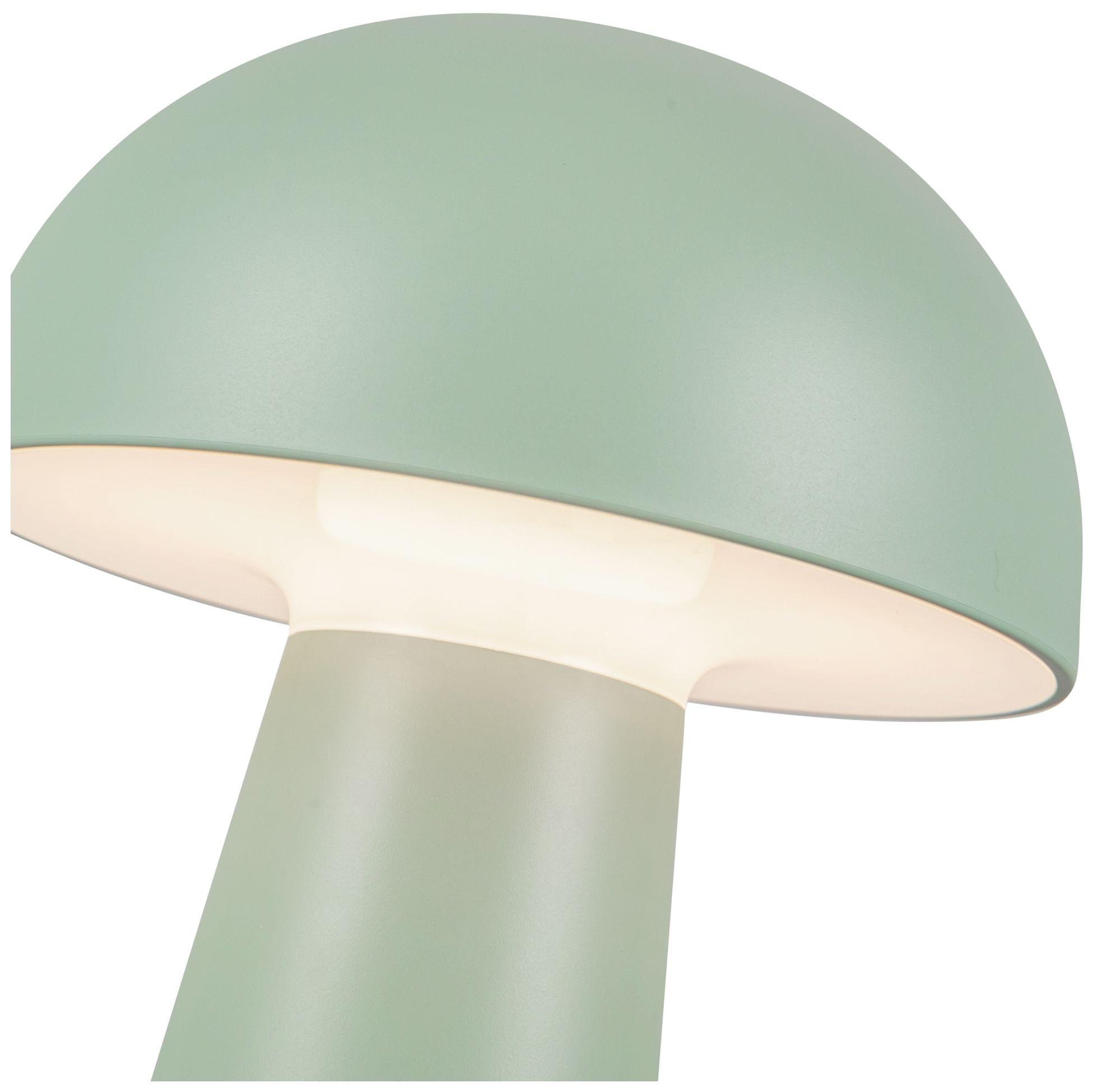 Image 5 Kuzco Asher LED 5-in Sage Green LED Table Lamp more views