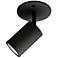 Kuzco Barclay 3-in Black Semi-Flush Mounts