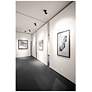 3_Kuzco Barclay 3-in Black Semi-Flush Mounts more views