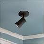 5_Kuzco Barclay 3-in Black Semi-Flush Mounts more views