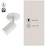 5_Kuzco Barclay 3-in White Semi-Flush Mounts more views