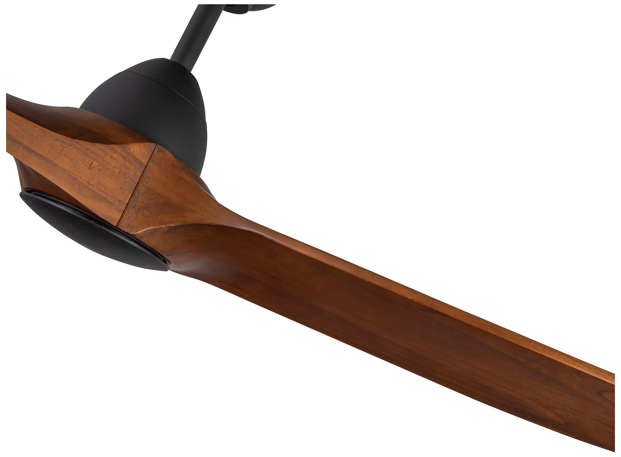 Image 4 Kuzco Baylor 60-in Matte Black/Dark Walnut Ceiling Fan more views