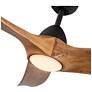 5_Kuzco Baylor LED 60-in Matte Black/Natural Wood Ceiling Fan more views