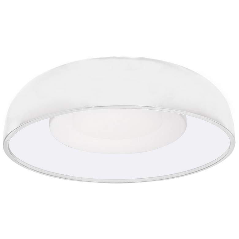 Image 1 Kuzco Beacon LED 20-in White Flush Mount