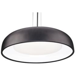 Kuzco Beacon LED 24-in Black Pendant