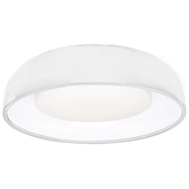 Image 1 Kuzco Beacon LED 24-in White Flush Mount