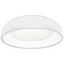 1_Kuzco Beacon LED 24-in White Flush Mount