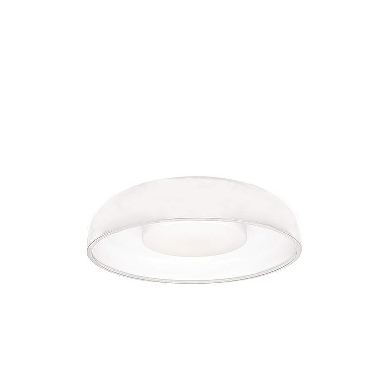 Image 2 Kuzco Beacon LED 24-in White Flush Mount more views