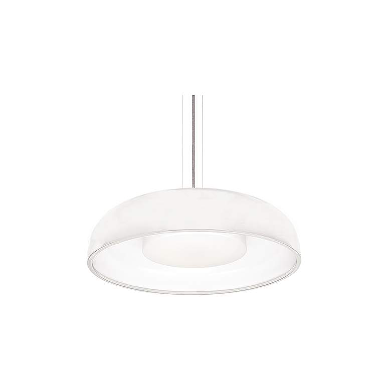 Image 2 Kuzco Beacon LED 24-in White Pendant more views