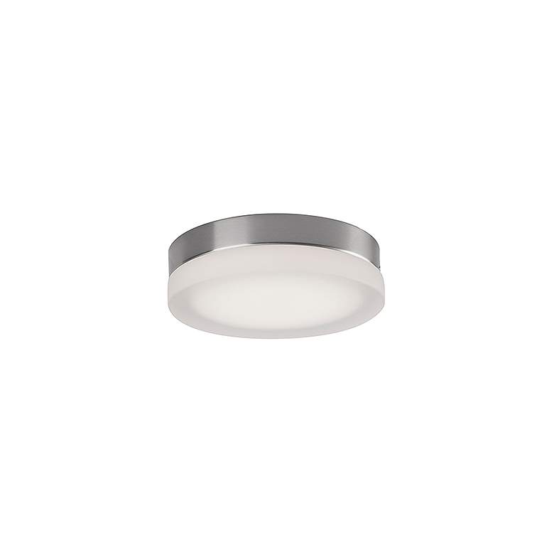 Image 2 Kuzco Bedford LED 11-in Brushed Nickel Flush Mount more views